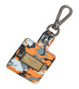 Dolce & Gabbana Multicolor Camouflage Print Leather Logo Metal Airpods Case