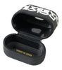Dolce & Gabbana Black White Silicone Embossed Logo Airpods Case