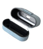 Dolce & Gabbana Light Blue Leather Metal Logo Plaque Airpods Case