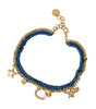 Dolce & Gabbana Gold Tone Brass Chain Iam The Star Bracelet