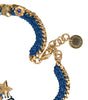 Dolce & Gabbana Gold Tone Brass Chain Iam The Star Bracelet