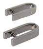 Dolce & Gabbana Silver Plated Metal Brass Pin Men Cufflinks