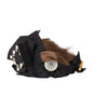 Dolce & Gabbana Black Crystal Button Brown Hair Women Headband Diadem