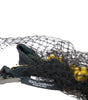 Dolce & Gabbana Black Lemons Sicily Purple Crystal Net Headband Diadem