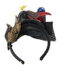 Dolce & Gabbana Multicolor Missile Rocket Crystal Stars Headband Diadem