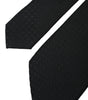 Dolce &amp; Gabbana Black 100% Silk Adjustable Necktie Face Mask