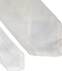 Dolce &amp; Gabbana White Silk Blend Adjustable Tie Men