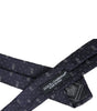 Dolce &amp; Gabbana Blue DG Logo 100% Silk Adjustable Tie