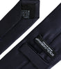 Dolce &amp; Gabbana Blue Solid Silk Adjustable Tie Men