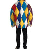 Dolce & Gabbana Multicolor Windbreaker Puffer Jacket Men
