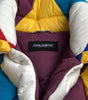 Dolce & Gabbana Multicolor Windbreaker Puffer Jacket Men