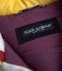 Dolce & Gabbana Multicolor Windbreaker Puffer Jacket Men