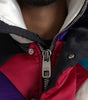 Dolce & Gabbana Multicolor Logo Windbreaker Puffer Jacket