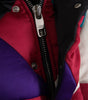 Dolce & Gabbana Multicolor Logo Windbreaker Puffer Jacket