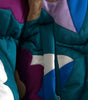 Dolce & Gabbana Multicolor Floral Windbreaker Puffer Jacket
