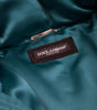 Dolce & Gabbana Multicolor Floral Windbreaker Puffer Jacket