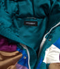 Dolce & Gabbana Multicolor Floral Windbreaker Puffer Jacket