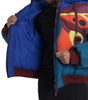 Dolce & Gabbana Multicolor Butterfly Hooded Puffer Jacket