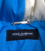 Dolce & Gabbana Multicolor Logo Windbreaker Puffer Jacket