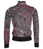 Dolce &amp; Gabbana Multicolor Graphic Turtle Neck Men Sweater