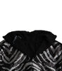 Dolce &amp; Gabbana Black Silver Sequined Polyester Sweater