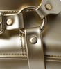 Dolce & Gabbana Metallic Gold Rubber PVC Rain Boots Shoes