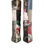 Dolce & Gabbana Multicolor Patchwork Print Heeled Boots Shoes