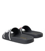Dolce & Gabbana Black Leather I Love D&G Sandals Slides Shoes
