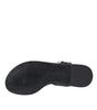 Dolce &amp; Gabbana Black Crystal Flats Sandals Flip Flops Shoes