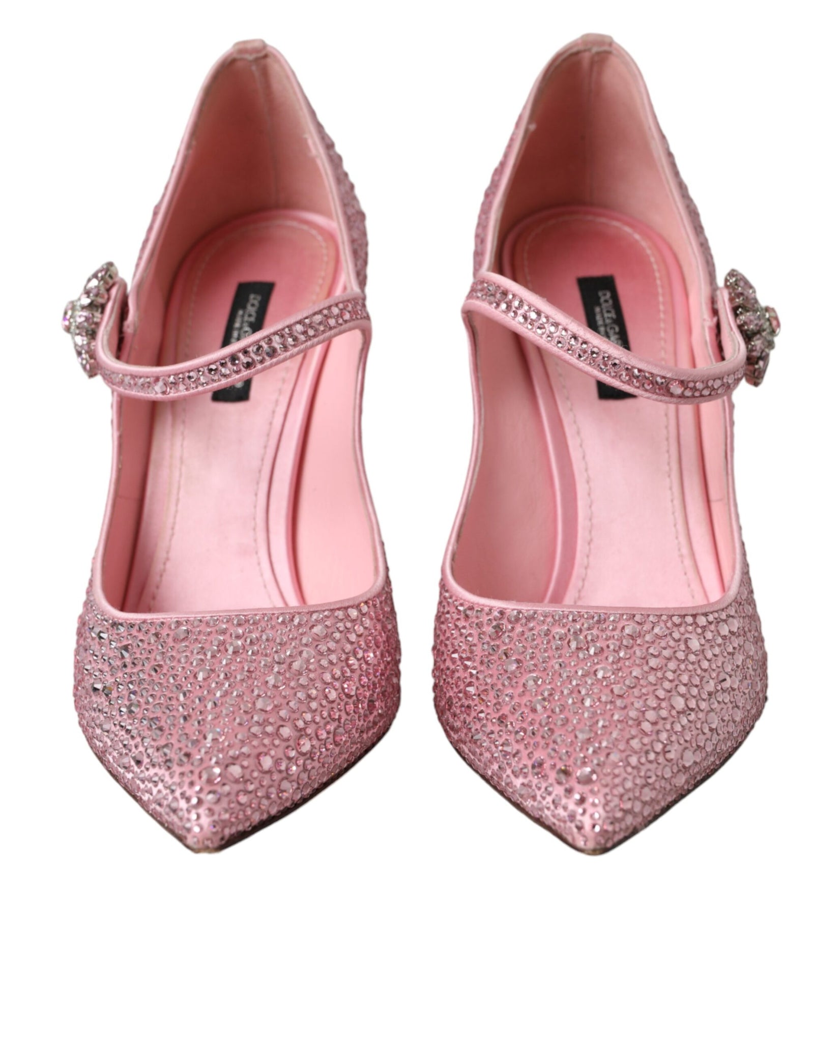 Escarpins Dolce & Gabbana à talons et strass roses