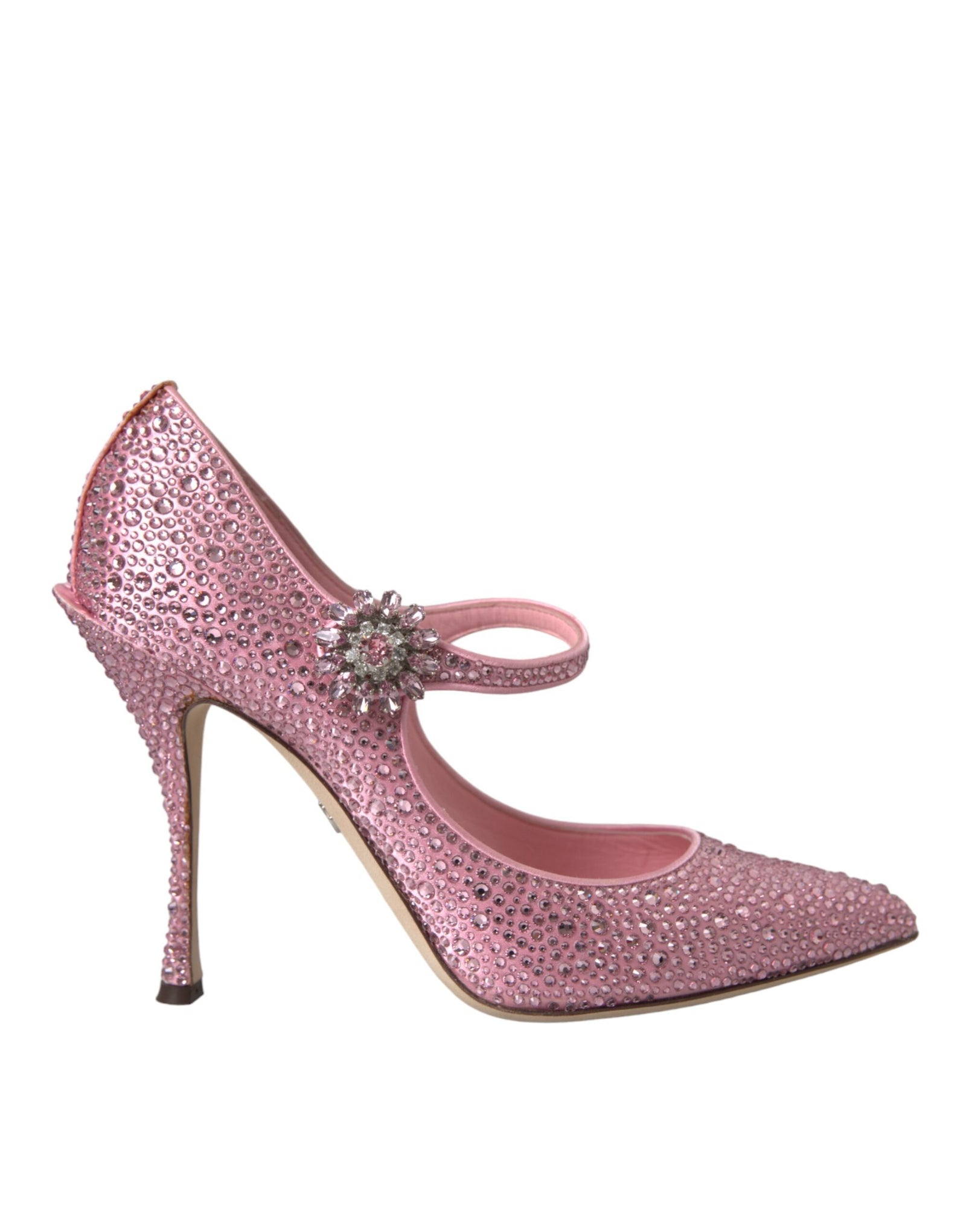 Escarpins Dolce & Gabbana à talons et strass roses