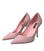 Dolce & Gabbana Light Pink Patent Leather Pumps Heels Shoes