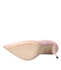 Dolce & Gabbana Light Pink Patent Leather Pumps Heels Shoes