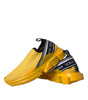 Dolce & Gabbana Yellow Sorrento Slip On Sneakers Women Shoes