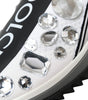 Dolce & Gabbana White Sorrento Crystals Sneakers Shoes