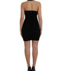 Dolce & Gabbana Black Cut Out Sleeveless Bodycon Mini Dress