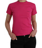 Balenciaga Pink Cotton Crew Neck Short Sleeves Tee T-shirt