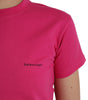 Balenciaga Pink Cotton Crew Neck Short Sleeves Tee T-shirt