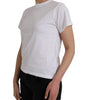 Balenciaga White Cotton Crew Neck Short Sleeves T-shirt