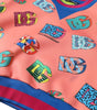 Dolce & Gabbana Salmon Pink Logo Print Sweatshirt Sweater