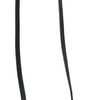 Dolce & Gabbana Black Leather Bifold Shoulder Sling Women Wallet