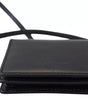 Dolce & Gabbana Black Leather Bifold Shoulder Sling Women Wallet