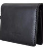 Dolce & Gabbana Black Leather Bifold Shoulder Sling Women Wallet