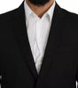 Blazer slim en laine noire Dolce &amp; Gabbana