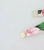 Haut de bikini de plage à imprimé floral rose Dolce &amp; Gabbana