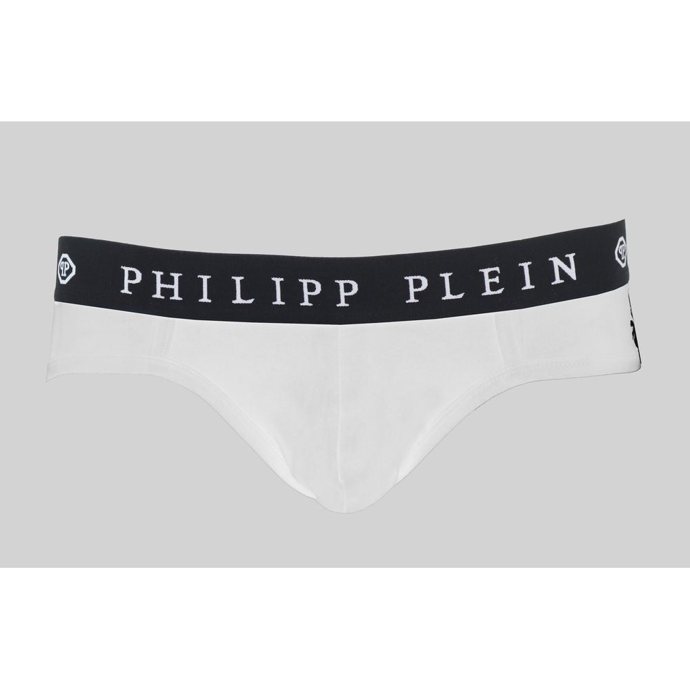 Boxer Philipp Plein en coton blanc pour homme