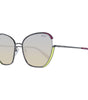 Emilio Pucci Gray Women Sunglasses