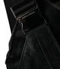 Sac banane Dolce & Gabbana en nylon noir avec plaque logo