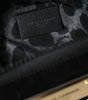 Dolce & Gabbana Black Nylon Logo Plaque Keyring Pouch Clutch Bag