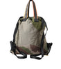 Dolce & Gabbana Military Green Patchwork Rucksack Backpack Bag